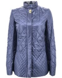 Ferragamo - Quilted Cotton Suit With Vertical Collar - Lyst