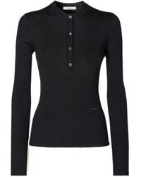 Fendi - Sweater Wool Ribbed Sweater - Lyst