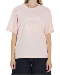 Celine - Loose T-Shirt - Lyst