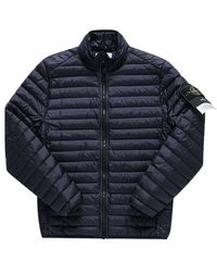Stone Island - Long-Sleeved Cotton-Padded Jacket - Lyst