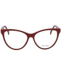 Max Mara - Cat-Eye Frame Glasses - Lyst