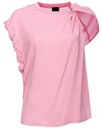 Pinko - Knot-Detailed Crewneck Sleeveless Top - Lyst