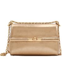 Dolce & Gabbana - Marlena Foldover Top Chain Shoulder Bag - Lyst