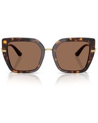 Dolce & Gabbana - Eyewear Butterfly Frame Sunglasses - Lyst