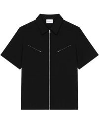 Givenchy - Couture Seam Zipped Shirt - Lyst