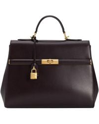 Dolce & Gabbana - Marlene Foldover Top Handbag - Lyst