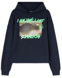 Palm Angels - Graphic-Print Cotton Hoodie - Lyst