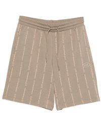 EA7 - Logo-Print Shorts - Lyst