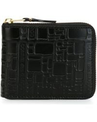 Comme des Garçons - Comme Des Garçons Embossed Logotype Wallet - Lyst