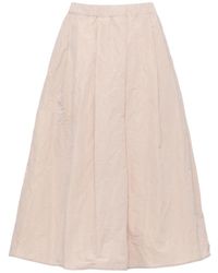 Antonelli - Oreo Elastic-Waist Midi Skirt - Lyst