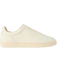 Brunello Cucinelli - Logo Printed Round Toe Sneakers - Lyst