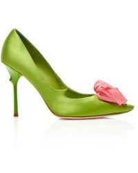 Roger Vivier - Floral-Appliqu Pumps - Lyst