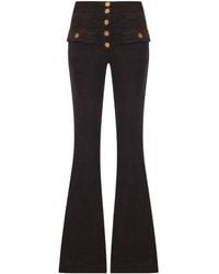 The Seafarer - Button-Detail Casual Trousers - Lyst