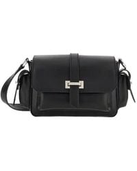 Hogan - Embossed Small Flap Shoulder Bag - Lyst