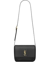 Saint Laurent - Niki Logo Plaque Satchel Bag - Lyst