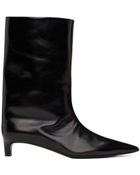 Jil Sander - Calf Leather High Boot - Lyst