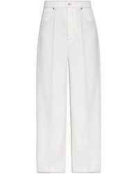 Bottega Veneta - Straight Leg Trousers - Lyst