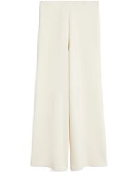 Max Mara - Strillo Crepe Knitted Trousers - Lyst