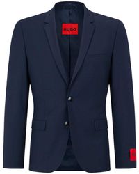BOSS - Extra Slim Fit Blazer - Lyst