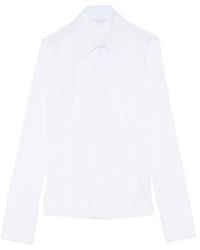 Patrizia Pepe - Long-Sleeved Button-Up Shirt - Lyst