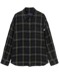 Juun.J - Long-Sleeved Collared Shirt - Lyst
