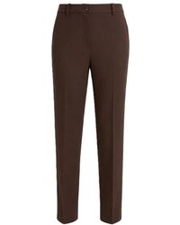 P.A.R.O.S.H. - Casual Trousers With Belt Loops - Lyst