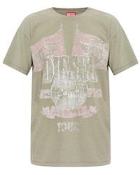 DIESEL - Crew-Neck T-Shirt - Lyst