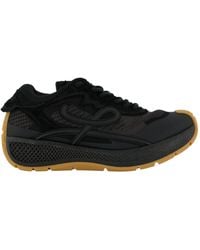 Loewe - Pogo Knit Panel Sneakers - Lyst