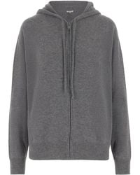 The Row - Hooded Zip-Up Cardigan - Lyst