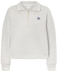 Varley - Stretch-Jersey Half-Zip Sweatshirt - Lyst