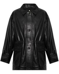 Arma - Long-Sleeve Leather Jacket - Lyst