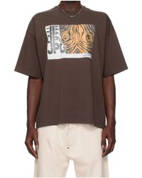 Jean Paul Gaultier - Printed Wood Oversized T Shirt - Lyst