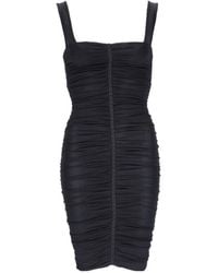 Givenchy - Ruched Sleeveless Mini Dress - Lyst
