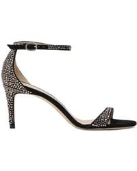 Stuart Weitzman - Nudist Shine 75 Sandal - Lyst