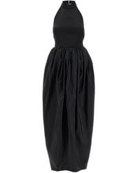 ROTATE BIRGER CHRISTENSEN - Satin Taffeta Maxi Dress - Lyst