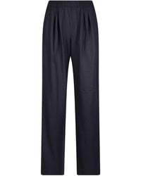 Pinko - Elastic-Waist Casual Trousers - Lyst