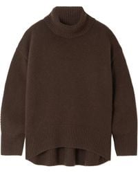 arch4 - Knitted High-Neck Sweater - Lyst