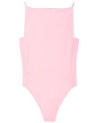Jacquemus - Open Back One-Piece Swimsuit - Lyst