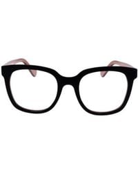 Moncler - Eyewear Square Frame Glasses - Lyst