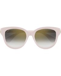 Cartier - Round Frame Sunglasses - Lyst