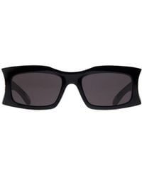 Balenciaga - Eyewear Rectangle Frame Sunglasses - Lyst