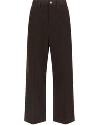 Polo Ralph Lauren - Cropped Wide-Leg Chino Pants - Lyst