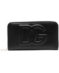 Dolce & Gabbana - Logo-Embossed Zipped Wallet - Lyst