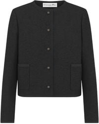 Dior - Cropped Jacket - Lyst
