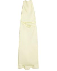 Sportmax - Dolmen Draped Maxi Dress - Lyst