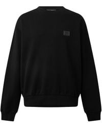 Dolce & Gabbana - Logo-Plaque Crewneck Sweatshirt - Lyst