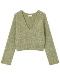 Ganni - Melange Sweater - Lyst