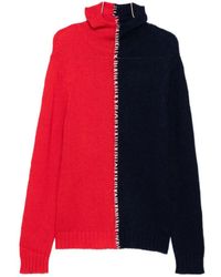 charlesjeffreyloverboy - Charles Jeffrey Loverboy Roll-Neck Hooded Jumper - Lyst
