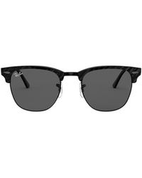 Ray-Ban - Clubmaster Square Frame Sunglasses - Lyst