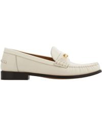 Ferragamo - Ferragamo New Vara Almond-Toe Loafers - Lyst
